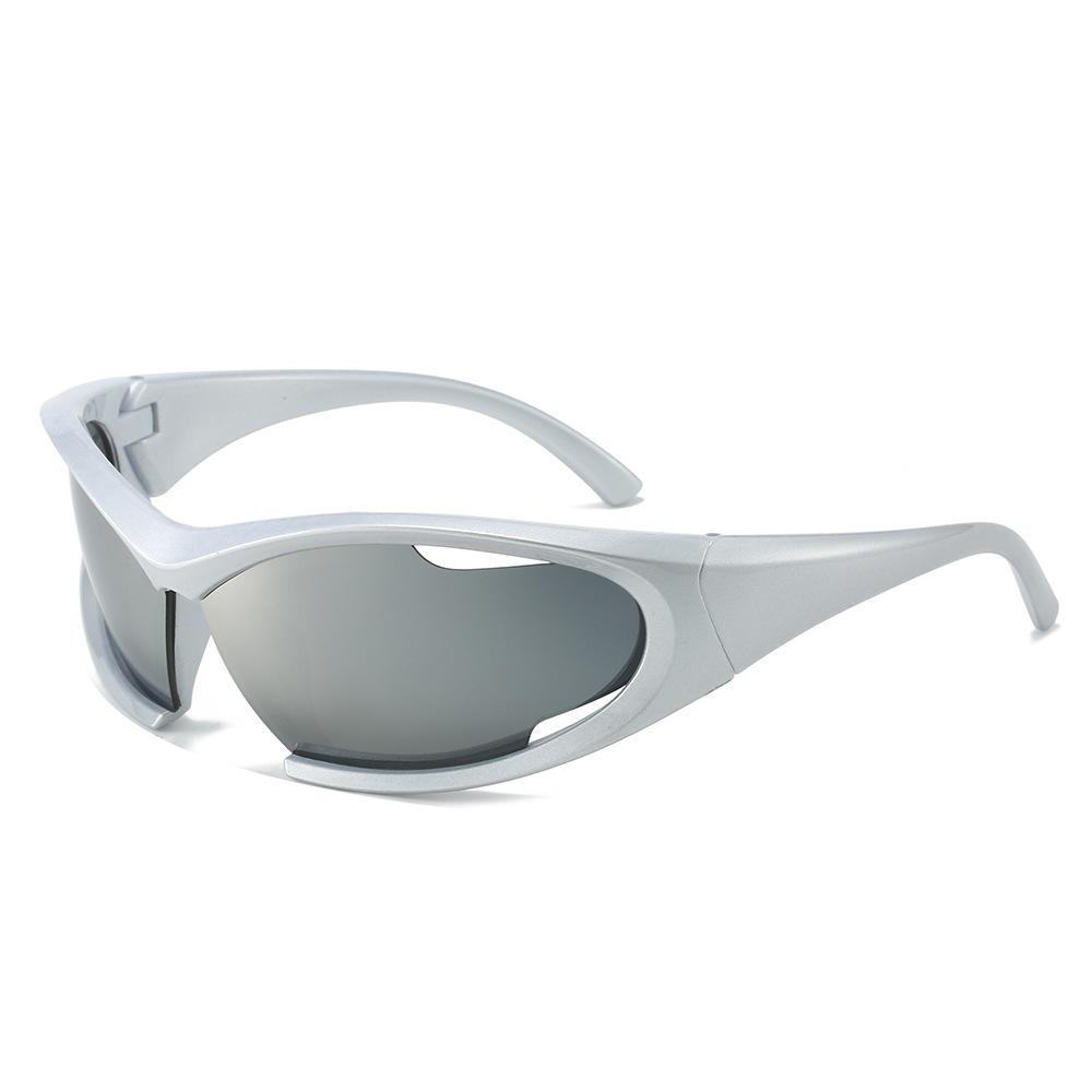 Y2K Sports Sunglasses 2024 Women Men Trendy Shades Frame Outdoor Cycling Fashion Logo Custom Sun Glassesn Sunglasses