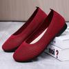 Women's Shoes for Summer New Versatile Style One-foot-wearing Breathable Mesh Shoes High-end Flat Sole No Tired Feet Soft Sole Mother's Shoes