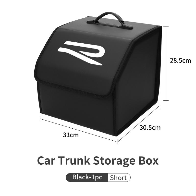 RFKNG1 Car Trunk Storage Box Carbon Tool Organiser Multi-Use Storage Bag For Volkswagen VW Golf Jetta Passat mk4 mk5 mk6 CC Golf 5 7