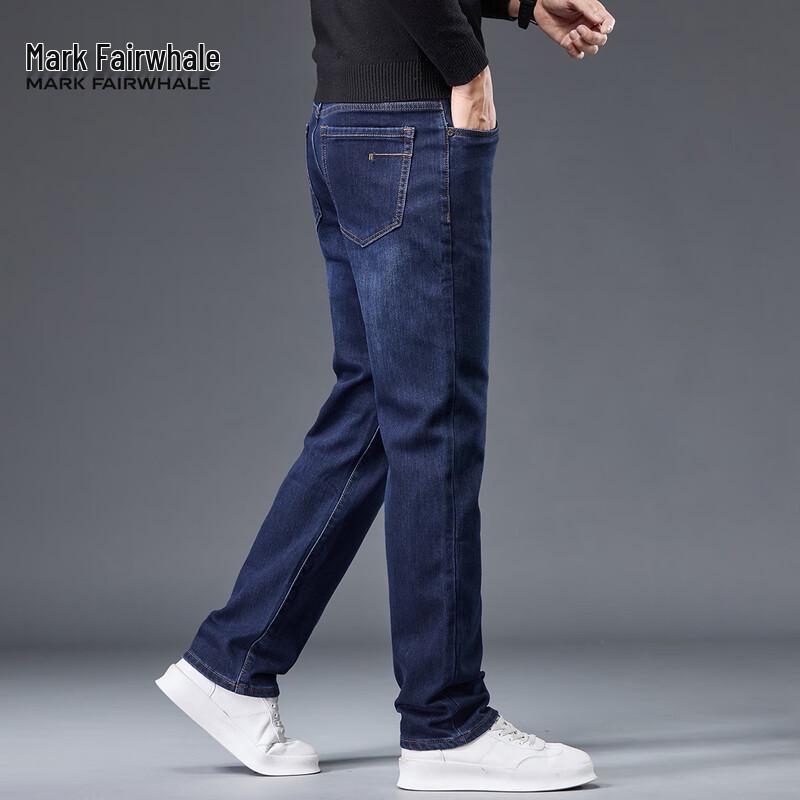 Мужские джинсы прямого кроя Mark Fairwhale с флисовой подкладкой