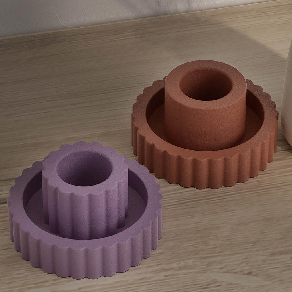 Формы для свечей Декор Литейные формы DIY 3D Силиконовые формы Цилиндры Полосатая форма Силиконовые формы Подсвечники для поделок