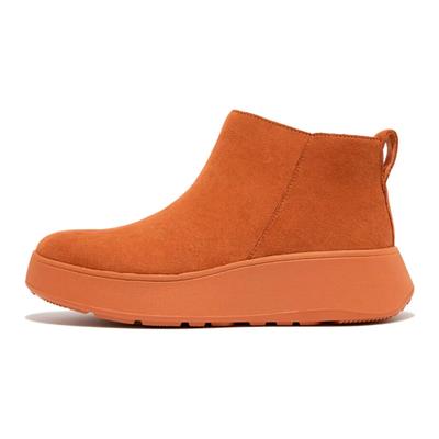 Fitflop F-Mode Замшевые Платформы на Молнии с Застежкой на Лодыжке Ботинки