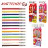 Шариковые ручки Pentel Matte Hop Color Желто-зеленые (10 ручек) K110-VK