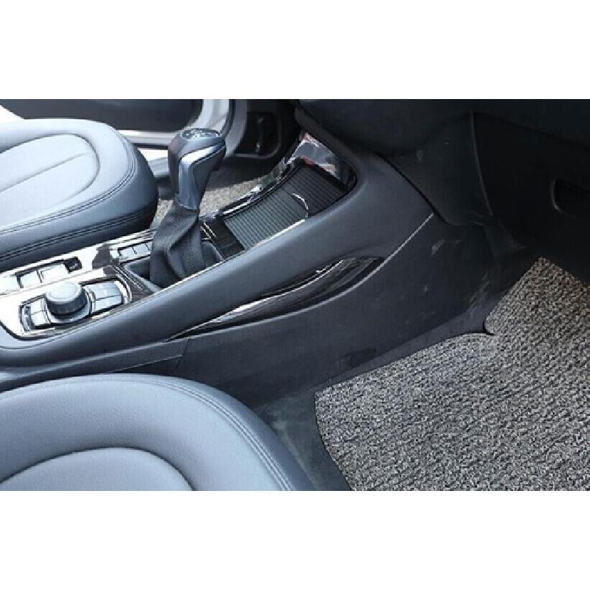 Fit For BMW X2 F39 2018- Black Wood Grain Gear Shift Right Side Strip Trim
