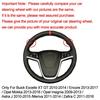 Для Opel Mokka 2013 - 2016 ignia Astra J Чехол на руль автомобиля для ручного шитья