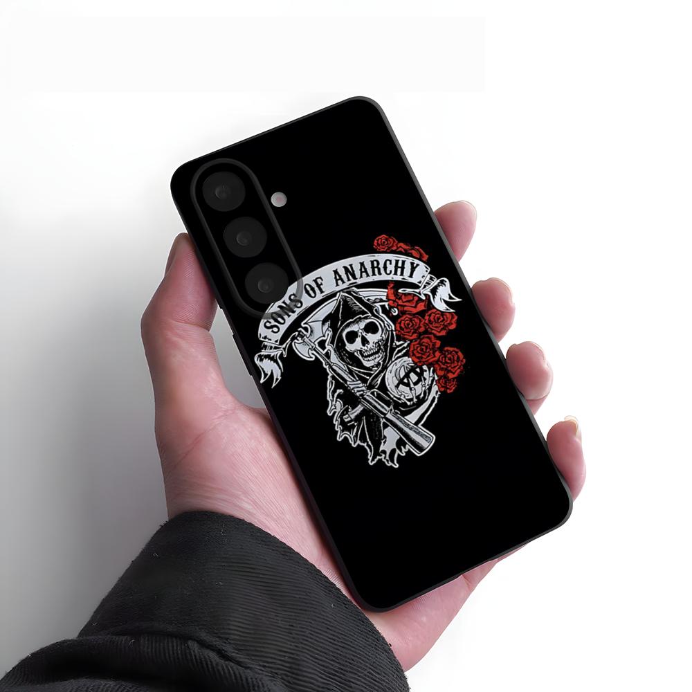 Чехол для телефона S-Sons Of Anarchy TV для Samsung S26 S25 Plus S20 S20 Plus S22 Ultra S23 FE S21 Plus S21 Ultra Мягкий чехол