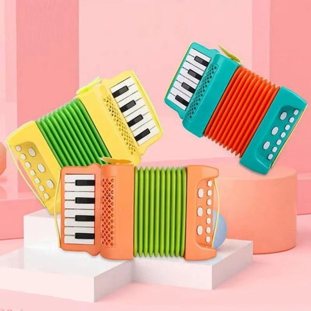 Grip Exercise Children Accordion Instrument Small Size Kids Music Instrument  Outdoor Playing