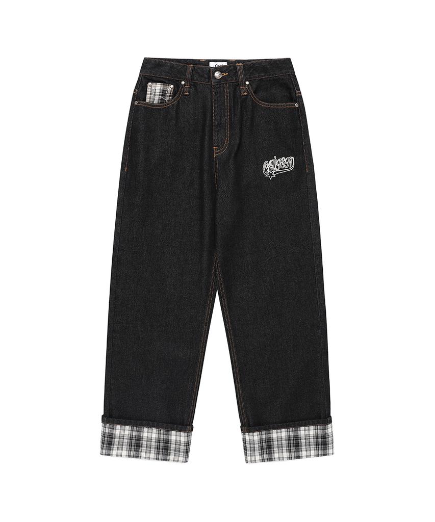 Джинсы CAVISH W Check Черные(Cv2Fffd110A)
