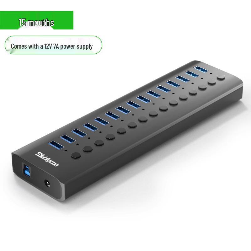 Многопортовая USB 3.0 док-станция для расширения функционала ноутбука/настольного компьютера