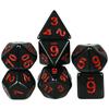 Набор игральных костей 7 шт. игральные кости для ролевых игр DND RPG настольные игровые аксессуары DND многогранные игральные кости
