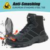 Легкие Дышащие Рабочие Ботинки Мужские Ботинки со Стальным Подноском Защитные Ботинки Защита от Проколов Защитная Обувь Неразрушимые Ботинки Безопасности