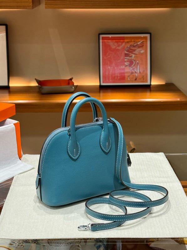 2024 Мини-сумка кроссбоди из натуральной козьей кожи для женщин