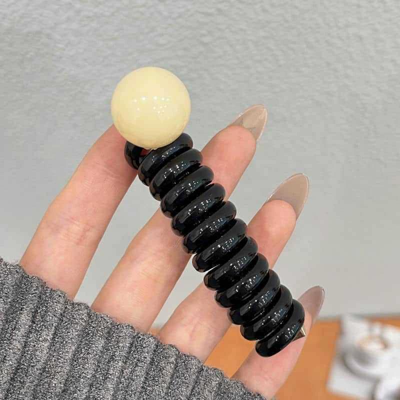 Эластичные резинки для волос для женщин и девочек, однотонные резинки для волос, спиральная катушка, резинка, хвостики, веревка для головы, аксессуары для волос