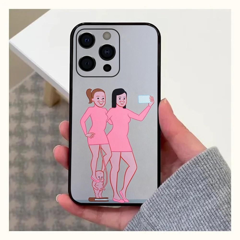 Арт Чехол для телефона Joan C-Cornella Смешной Чехол Для Apple iPhone 15,14,13,12,11,Pro,X,XS,Max,XR,Plus,Mini Мягкий Черный Чехол