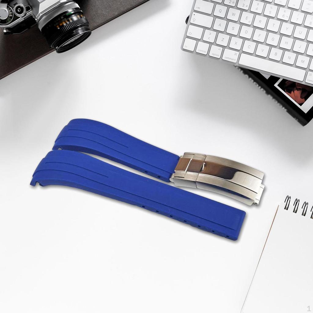 Силиконовый ремешок для часов, быстросъемный, регулируемый, для мужчин и женщин, сменный ремешок для часов