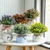 Искусственный цветок лаванды бонсай для дома, улицы, кухни, офиса, рабочего стола, свадебное украшение