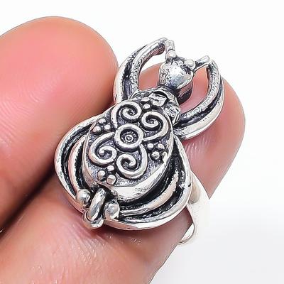 Bee Look Драгоценный камень 925 Стерлинговое серебро Ювелирное кольцо Размер 5.5