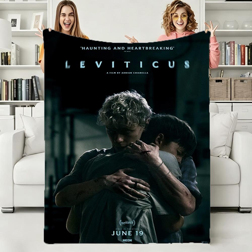 New l-LEVITICUS Movie 2026 Anime Soft Warm Flannel Blanket Art For Bedroom Wall Living Room Decor Bed Camping Picnic Office Gift