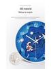 Creative Astronaut Space Wall Clock for Children's Room - Modern, Simple, and Silent