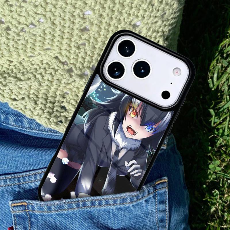 Чехол для телефона с изображением аниме-девушки-кошки для IPhone 11 12 13 14 15 16e 17 Pro Max Чехол для IPhone 17 Air