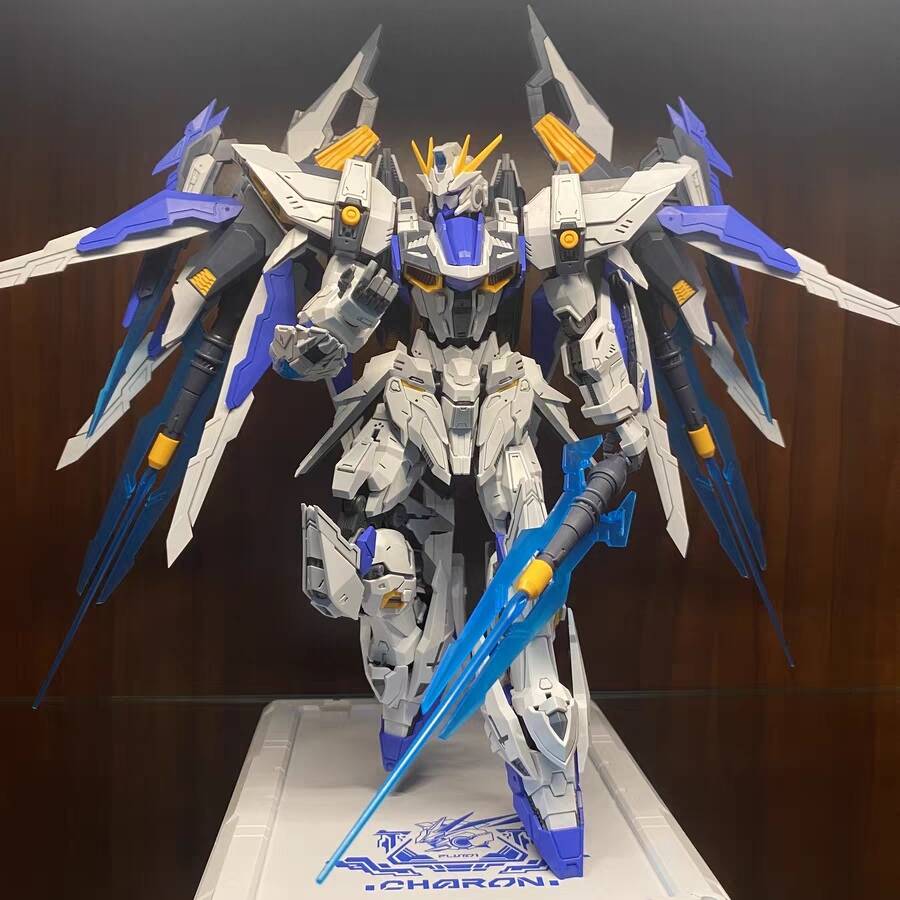 Харон Меха Робот Конструктор Сплавной Скелет МГ 1:100 Масштаб Полностью Подвижный Пластиковый Набор Собери Модель Подарки Для Детей