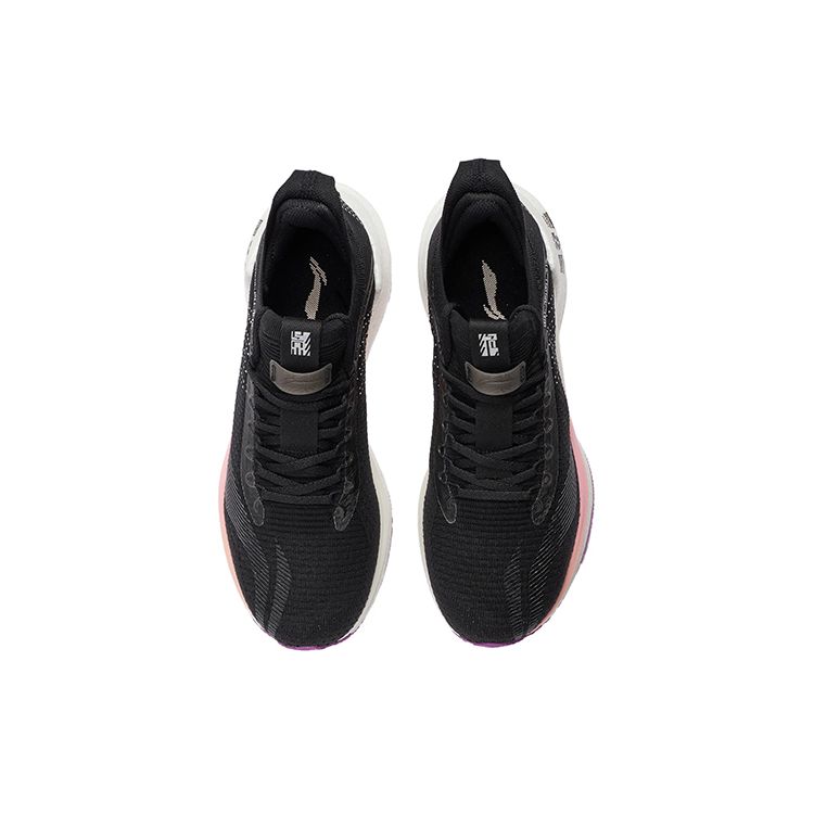 Li-Ning Черные белые женские кроссовки Shadow Essential ARHR126-9