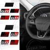 1pcs Car Metal Alloy GR SPORT Logo Steering Wheel Sticker Emblem For Toyota Yaris RAV4 Hilux Camry Prius Land Cruiser Corolla