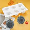 3D 6 Cavity Planet Mousse Cake Mold Jelly Pudding Chocolate Silicone Mould Diy Plaster Soap Model Kitchen Baking Tools