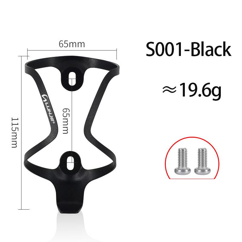 Держатель для бутылки воды для горного велосипеда Сверхлегкий из алюминиевого сплава Велосипедные флягодержатели Легкий кронштейн для велосипедной бутылки Велосипедные запчасти