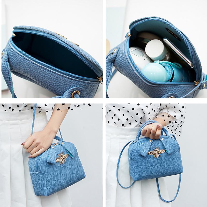 Женская сумка через плечо для девочек, сумка через плечо, сумка через плечо из искусственной кожи, кукольный домик