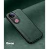 Для Vivo V50 5G Чехол из ПУ кожи Автомобильный магнитный держатель Силиконовая задняя крышка Для VIVO V50 5G Встроенное железо Защитный чехол для телефона