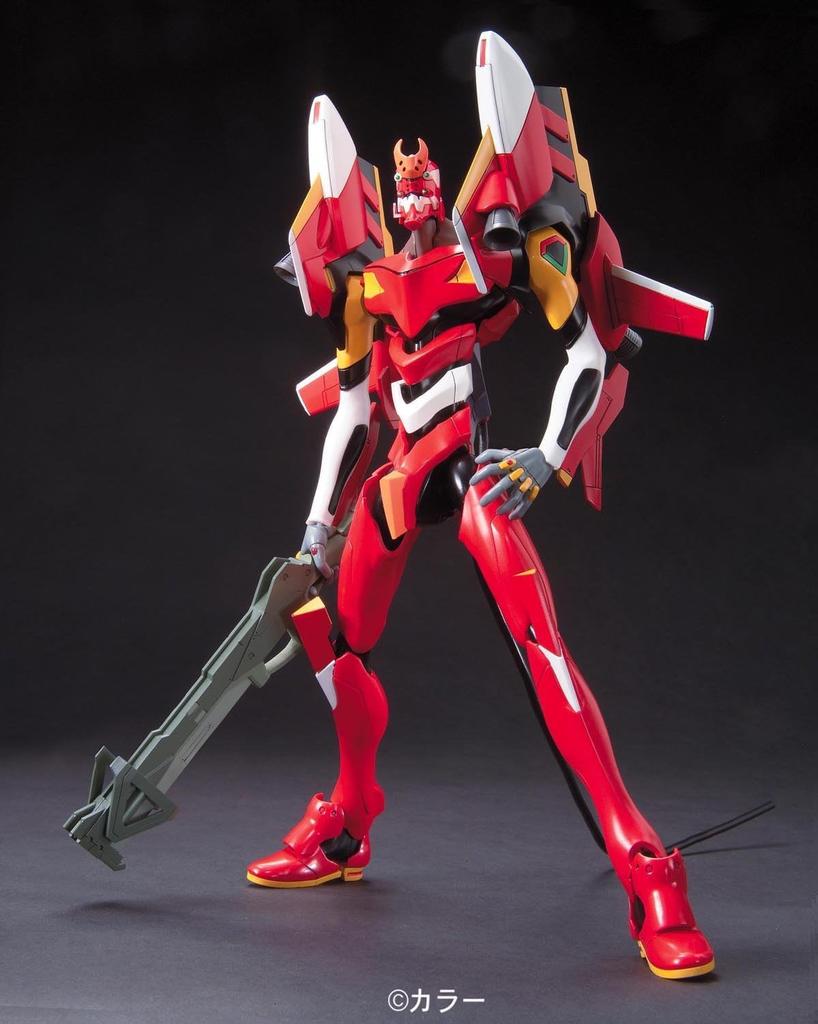 LMHG Neon Genesis Evangelion New Theatrical Version Evangelion Unit 2 New Theatrical Plastic Model Package (Evangelion Version Destroyed) Color-coded