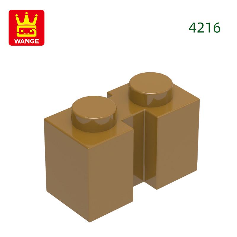129 шт./лот № 4216 Модифицированный 1x2 с пазом Кирпич Moc Цветные Аксессуары Совместимо с featuring Блок DIY Детская Игрушка Детали для Сборки