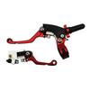 Складной рычаг сцепления с ЧПУ на 360 °, набор тормозных рычагов, подходит для CRF KLX Xmotos BSE M4 M5 J3D M6 J11 M9 KAYO Mojoracing Dirt