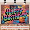 Sports Birthday Backdrop 1pc - Wall Hanging Decor