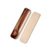 Reusable Portable Tableware With Box Cutlery Set Camp Wooden Chopsticks Spoon Set  Adults/Students