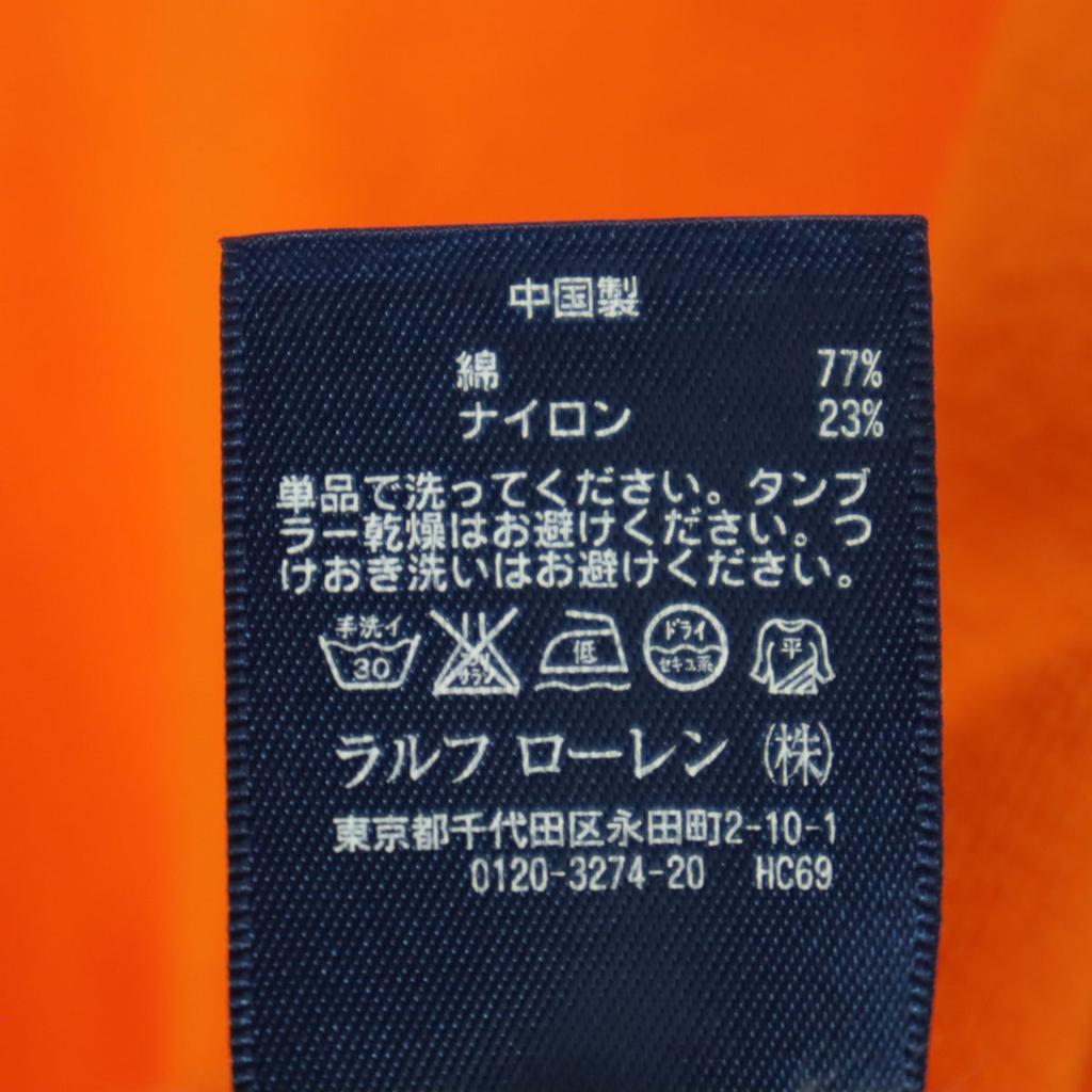 Polo Ralph Lauren Хлопковый вязаный свитер с длинным рукавом и V-образным вырезом, размер M, женский, б/у