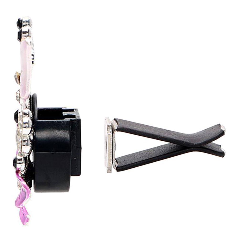 Украшение салона автомобиля, прекрасная двойная бабочка, автомобильный воздуховыпускной освежитель, зажим для духов, аромадиффузор, декор, автозапчасти