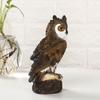 7 дюймов смолы поддельная сова реалистичная статуя садовый орнамент для украшения двора крыльца офиса