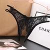 Unisex Lace Open Crotch Erotic Thong - See-through, Low-rise Underwear