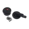 Bathroom Privacy Lever Lock Vacant Occupied Stainless Steel Chinese Character Portable Public Place Bathroom Door Privacy Lock