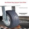 Heavy-Duty Foldable Flatbed Cart
