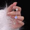 Ультра-сияющее Полностью Алмазное Четырехлистное Клеверное Женское Легкое Роскошное Высококлассное Эксклюзивное Изящное Четырехлистное Цветочное Ожерелье и Браслет