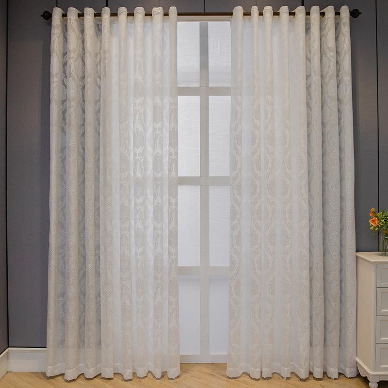 Утолщенные жаккардовые занавески для окон в европейском стиле для гостиной, спальни, балкона, перегородки, занавески для домашнего декора