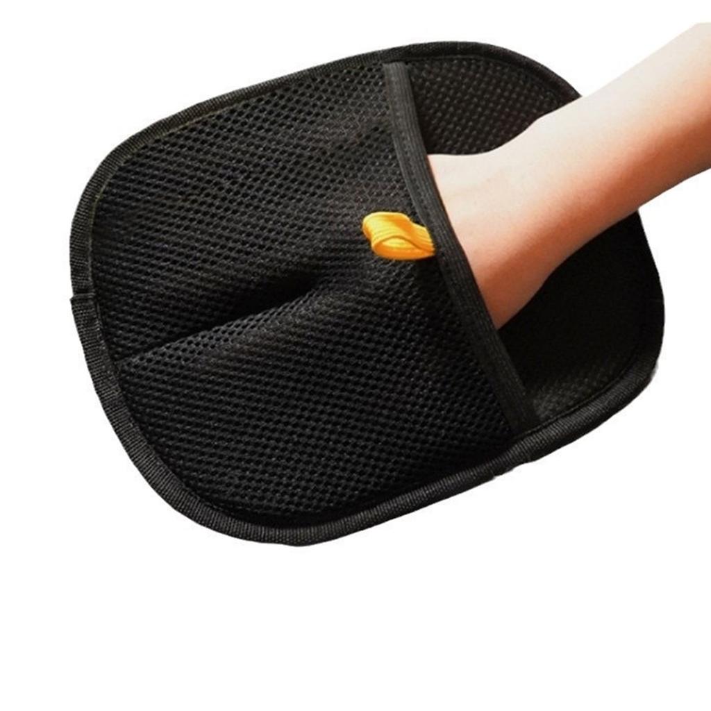 Double Sided Pet Grooming Gloves for Efficient Hair Removal and Static Reduction Pet Lint Remover for Various Occasion