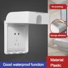 Plastic Socket Waterproof Box Wall-mounted Electric Plug Cover Switch Protective Cover  Bathroom