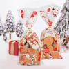 Cookie Packaging Biscuit Candy Pouches Christmas Decoration Christmas Candy Bags Biscuit Bags