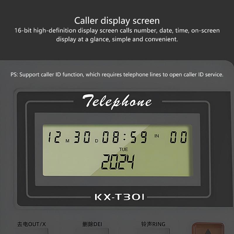 Настольный проводной телефон для дома, стационарный телефон с большой кнопкой, громкой связью, для дома, офиса, отеля