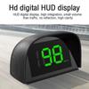 Новый GPS-дисплей на лобовом стекле для всех автомобилей Цифровой спидометр HUD Plug and Play Большой шрифт Автомобильные электронные аксессуары Дисплей скорости