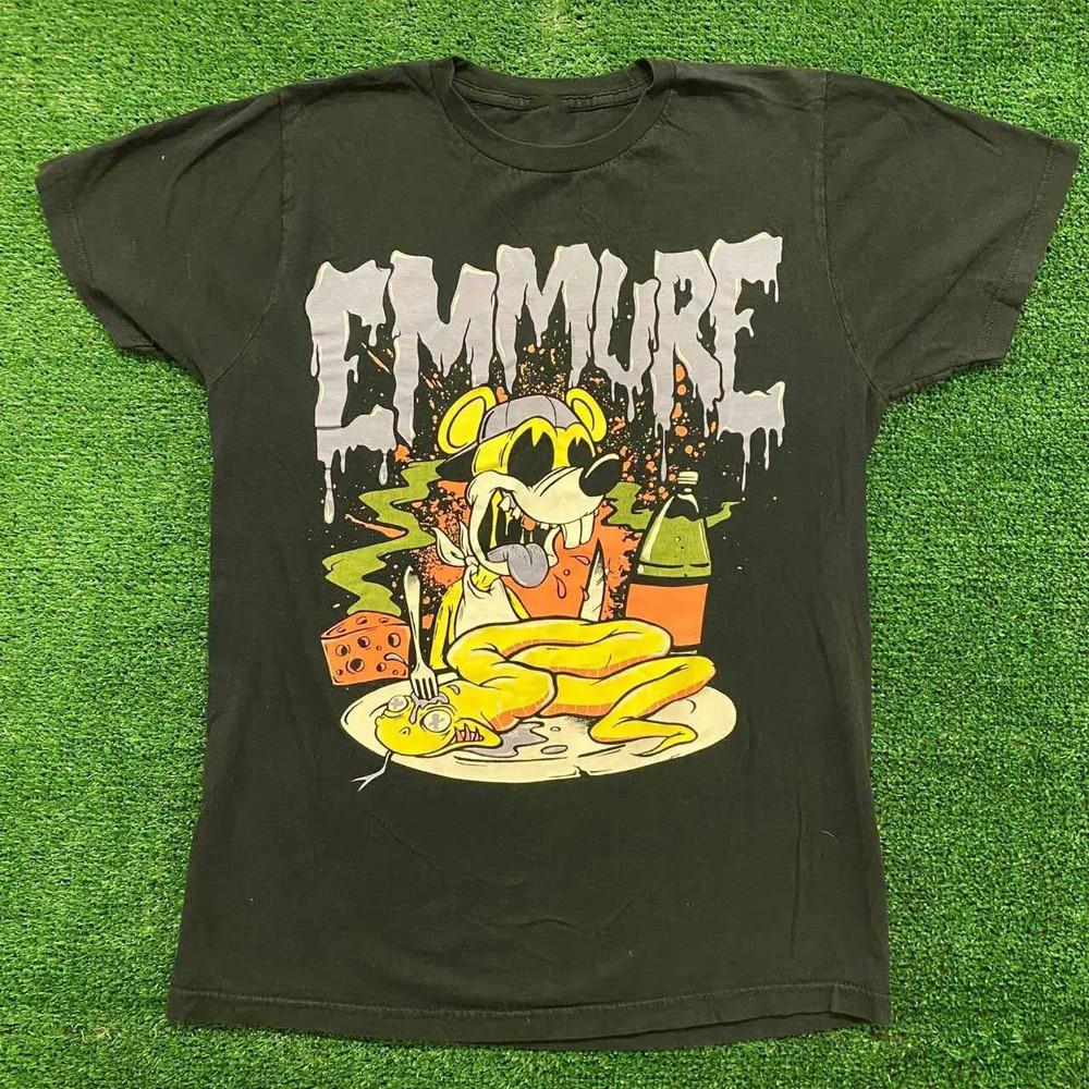 Emmure Rat Унисекс Хлопок Классическая Полный Размер от S до 5XL Футболка MD353 Унисекс Футболка